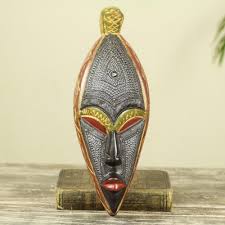 Artisan Crafted Wood African Mask