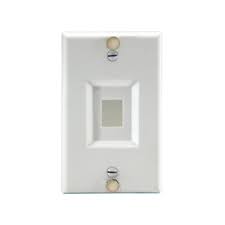 On Q Wp3467 Ss 1gang Wall Plate 1 Port
