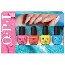 opi nail polish kit of 4 mini nail