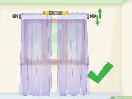 wikihow com images thumb 1 12 hang curtains st