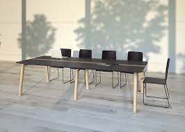 Custom confrence tables can be made round, rectangular, racetrack, oval or any shape you want. Nova Wood Meeting Table With Hpl Edge Office Furniture Requirements