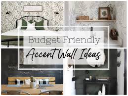 20 Budget Friendly Accent Wall Ideas