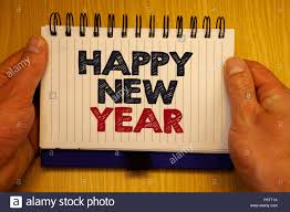 Word Writing Text Happy New Year Business Concept For