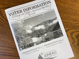 To vote you must completely blacken the oval ( ) to the left of your choice with a black pen 2. Correction To Juneau Vote Center Hours In Voter Information Pamphlet City And Borough Of Juneau
