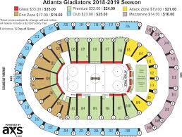 Atlanta Gladiators Infinite Energy Center