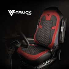 Faux Leather Semi Truck Seat Cover
