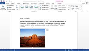 resize a picture in word on windows for