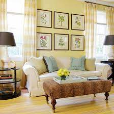23 Yellow Living Room Ideas For A