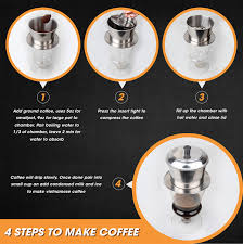Currently, the best pour over coffee maker is the coffee gator brewer. Amazon Com Large Vietnamese Coffee Maker Large Size Coffee Pot French Press Style Coffee Filters Pour Over Coffee Dripper Portable Coffee Maker Use 9 Oz Ground Coffee Stainless
