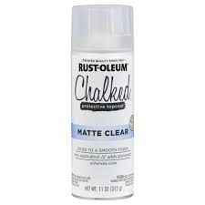 rust oleum chalked protective top