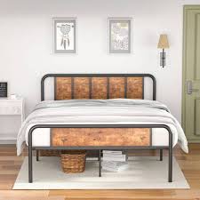 Vecelo Full Size Bed Frame With