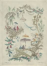 Designed By Jean Pillement Chinoiserie From Nouvelle Suite