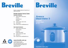 breville bsc100 slow cooker user manual