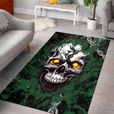edmonton elks carpet rug gothic skull