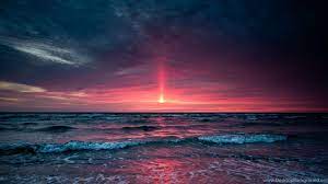 Ocean Sunset HD Wallpaper, Ocean Sunset ...
