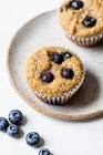 almond flour berry muffins