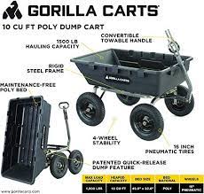 Gorilla Carts Gor10 16 Yard Carts