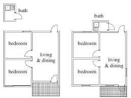 Basic Floor Plan Of A Modern Dwelling