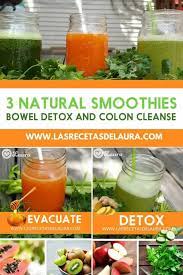 smoothies for bowel detox and colon cleanse