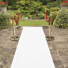 white wedding carpet aisle runner floor