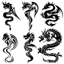 100 000 dragon tattoo vector images