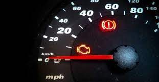 what does a check engine light flashing