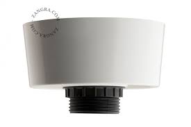 white ceiling light replacement base