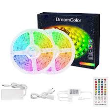 Dc12v 5050rgb Symphony Bluetooth Dimmable Led Light Strip Kit Multicolor
