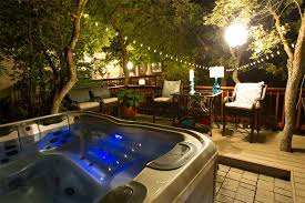 Backyard Hot Tub Ideas Bullfrog Spas