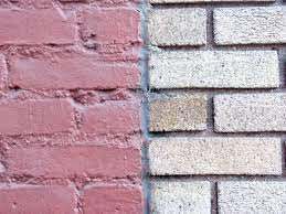 how to remove paint from brick without