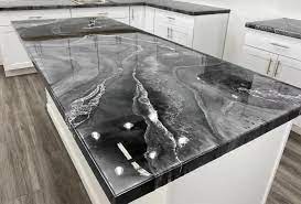 resin worktop vs natural stone which