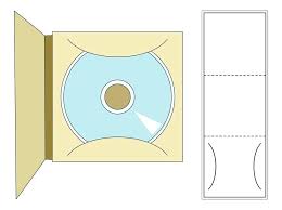Cd Holder Template Cd Paper Sleeve Template Photoshop Pouch Robot