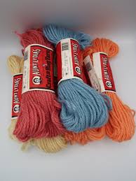 rug yarn polyester 60 yd rolls