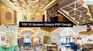 top 10 latest modern simple pop design 2023
