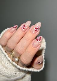 peppermint candy nails pictures photos