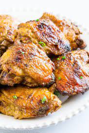 Roasted Curry Chicken Thighs gambar png