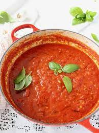 Traditional Italian Spaghetti Sauce gambar png