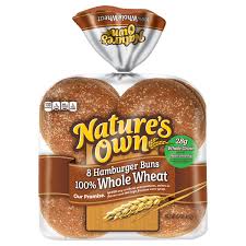 hamburger buns 100 whole wheat