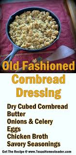southern cornbread dressing stuffing