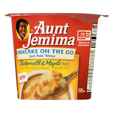 aunt jemima pancake mix on the go