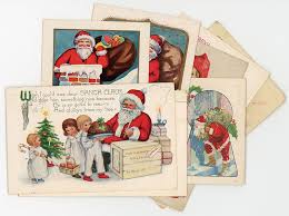 As you design your photo christmas cards online, be sure to include some personalized text. Vintage Christmas Cards 1920s Illustration