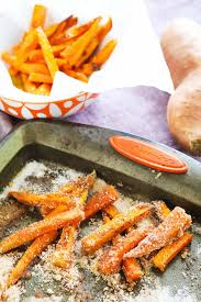 I preheated to 380 degrees. Air Fryer Sweet Potato Fries Recipe Pip And Ebby