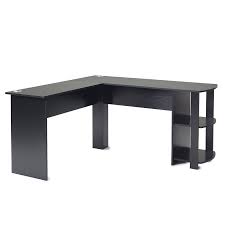 Black, corner desks desks & computer tables : Black Corner L Shape Computer Desk Laura James Home