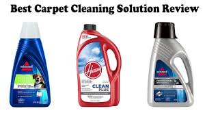 best carpet cleaning solution for