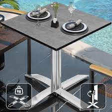 Cptg Bistro Table W D H 70 X 70 X