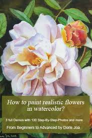Paint Realistic Flowers In Watercolor