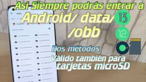 full access to android data obb this