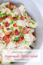 They hold their shape better when cooking and they usually have creamier interiors. Creamy Bacon Egg Potato Salad Bake Play Smile