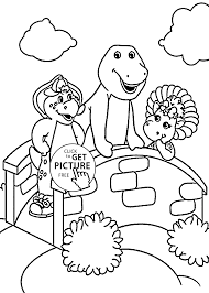 We also have math coloring pages like color by number addition, multiplication, and color by number for holidays like easter and christmas. Amazing Barney Printable Coloring Pages And Friends Small Bridge For Kids Free Sheet Approachingtheelephant