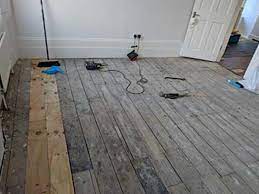 levelling and reusing original floors